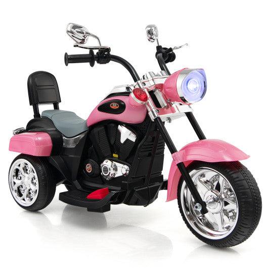6V 3 Wheel Kids Motorcycle-Pink at Set Shop and Smile