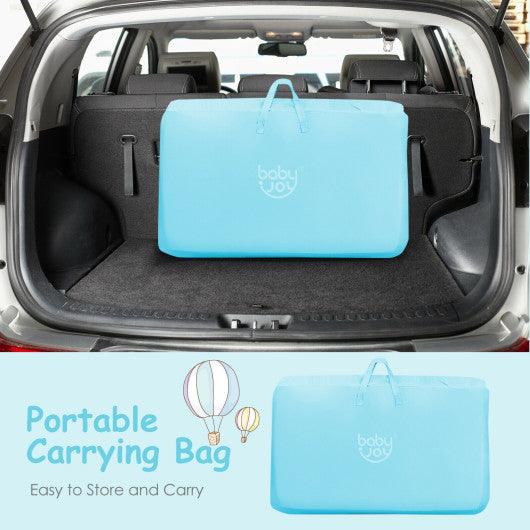 Travel Portable Baby Bed Side Sleeper Bassinet Crib with Carrying Bag-Green at Set Shop and Smile