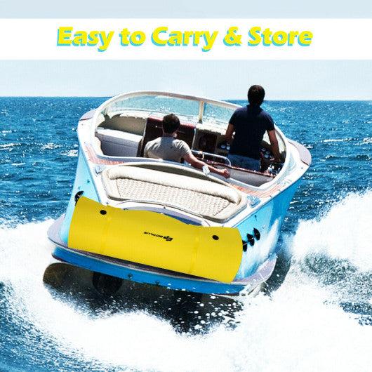 3 Layer Floating Water Pad Foam Mat-Yellow at Set Shop and Smile