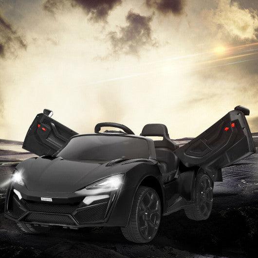 12V 2.4G RC Electric Vehicle with Lights-Black at Set Shop and Smile