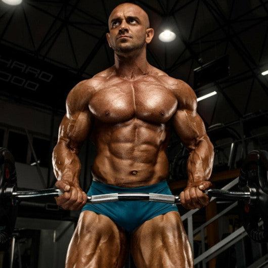 47 Inch Chrome Steel Home Gym Fitness Equipment Bar at Set Shop and Smile