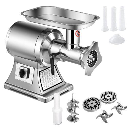 Heavy Duty 1.5HP 1100W 550LB/h Commercial Grade Meat Grinder at Set Shop and Smile