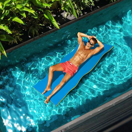 3-Layer Relaxing Tear-proof Water Mat-Blue at Set Shop and Smile