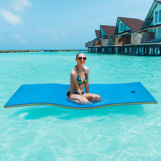 3-Layer Relaxing Tear-proof Water Mat-Blue at Set Shop and Smile
