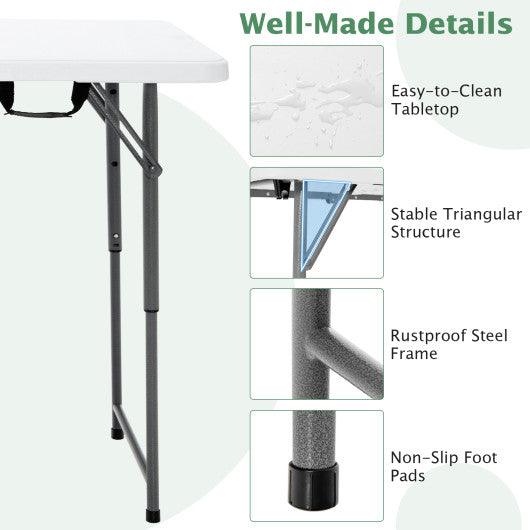 3-Level Height Adjustable Folding Table at Set Shop and Smile