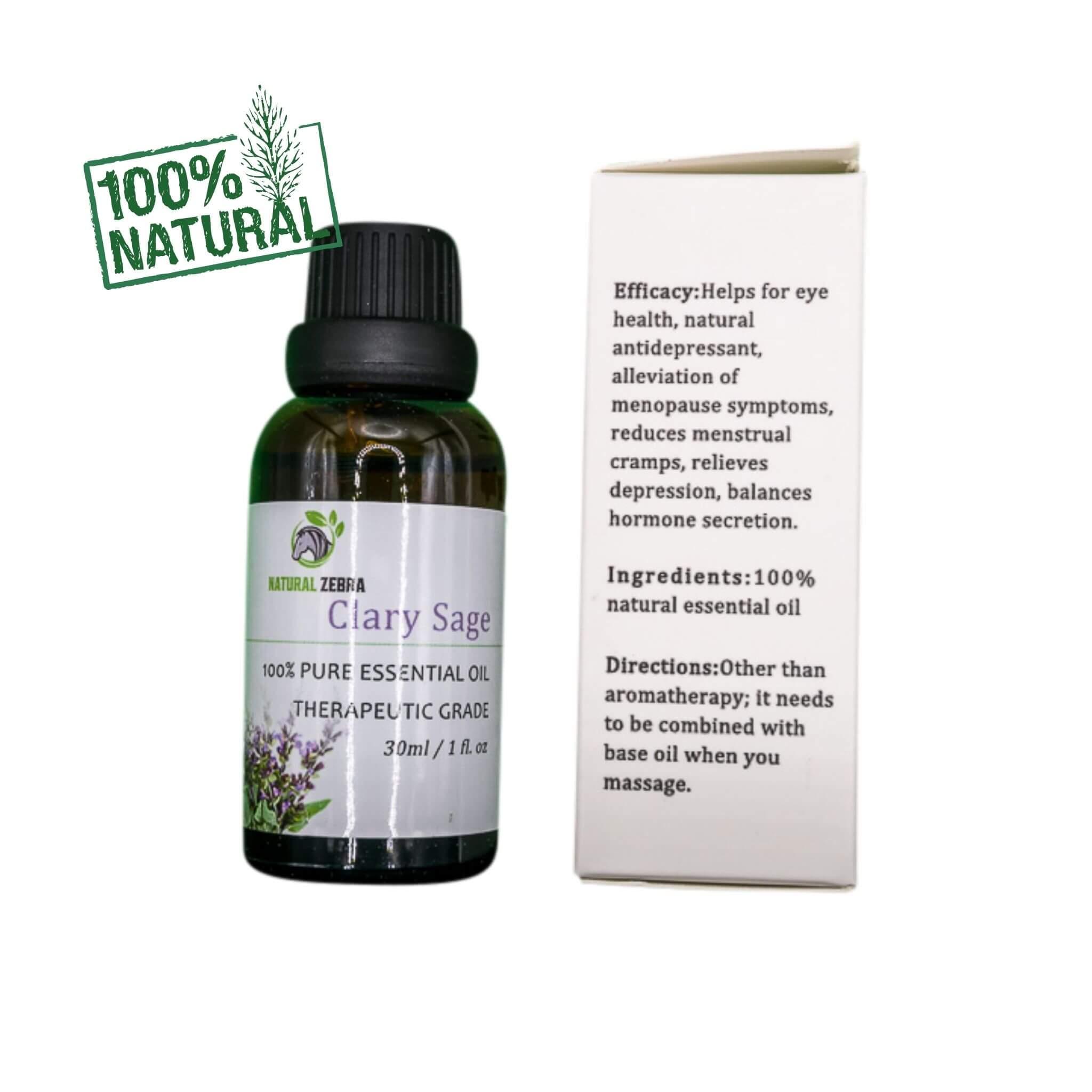 Clary Sage Essential Oil at Set Shop and Smile