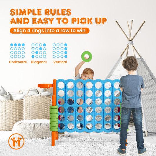 2.5ft 4-to-Score Giant Game Set-Orange at Set Shop and Smile