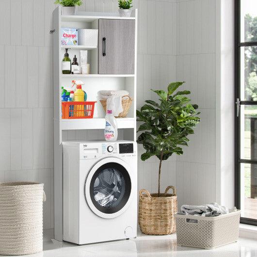 4-Tier Space-saving Toilet Sorage Cabinet with Open Shelves at Set Shop and Smile