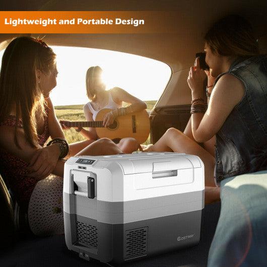 58 Quart Portable Electric Camping Car Cooler at Set Shop and Smile