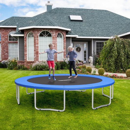10 Feet Universal Spring Cover Trampoline Replacement Safety Pad-Blue at Set Shop and Smile