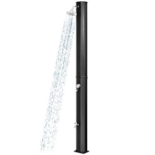 7.2 Feet Adjustable Outdoor Solar Heating Shower Head at Set Shop and Smile