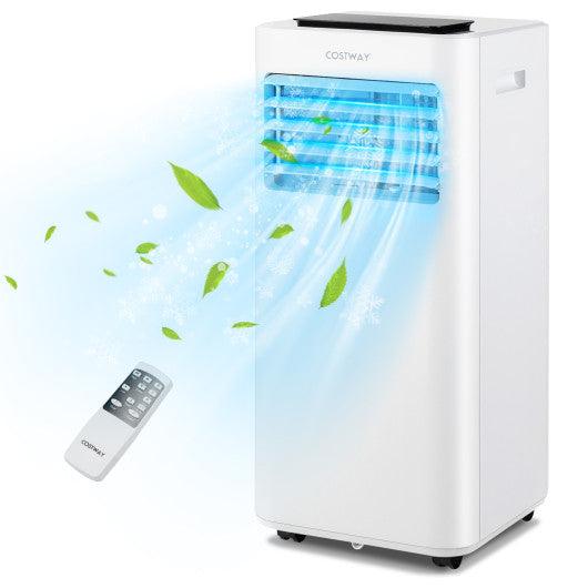 8000 BTU Portable Air Conditioner with Fan Dehumidifier Sleep Mode-8000 BTU at Set Shop and Smile