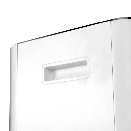 8000 BTU Portable Air Conditioner with Fan and Dehumidifier Mode-White at Set Shop and Smile