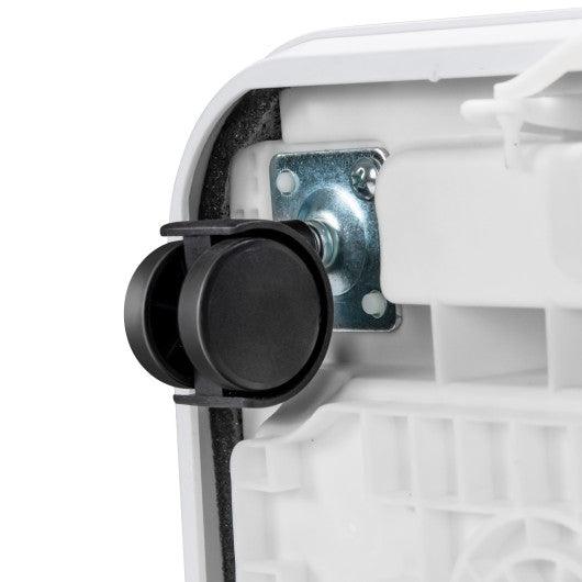 8000 BTU Portable Air Conditioner with Fan and Dehumidifier Mode-White at Set Shop and Smile