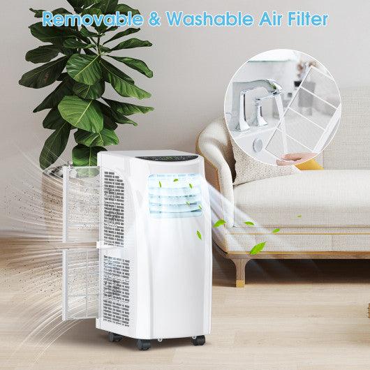 8000 BTU Portable Air Conditioner with Sleep Mode and Dehumidifier Function at Set Shop and Smile