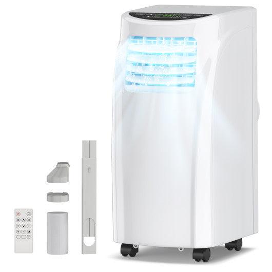 8000 BTU Portable Air Conditioner with Sleep Mode and Dehumidifier Function at Set Shop and Smile