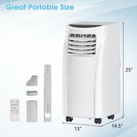 8000 BTU Portable Air Conditioner with Sleep Mode and Dehumidifier Function at Set Shop and Smile