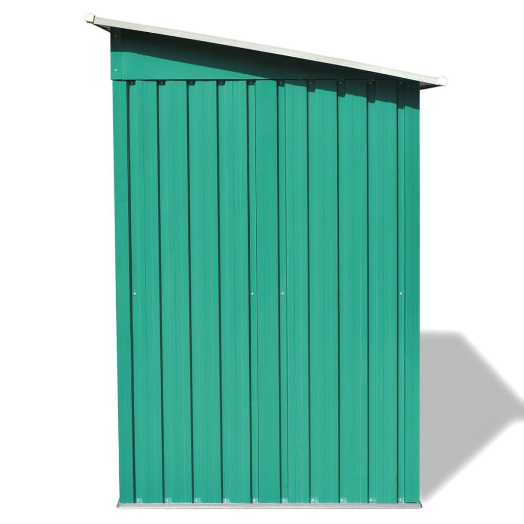 Garden Shed Green Metal 74.8"x48.8"x71.3" at Set Shop and Smile