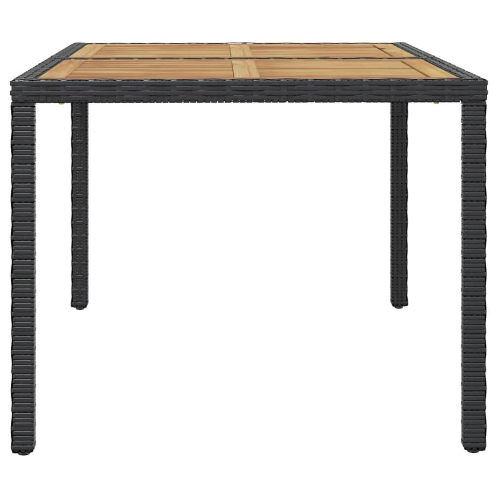 7 Piece Patio Dining Set with Cushions Poly Rattan at Set Shop and Smile