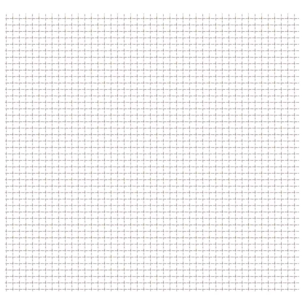 Crimped Garden Wire Fence Stainless Steel 39.4"x33.5" 0.4"x0.4"x0.1" at Set Shop and Smile