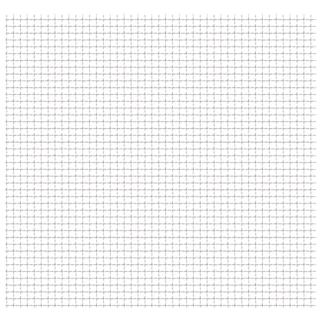 Crimped Garden Wire Fence Stainless Steel 19.7"x19.7" 0.8"x0.8"x0.1" at Set Shop and Smile