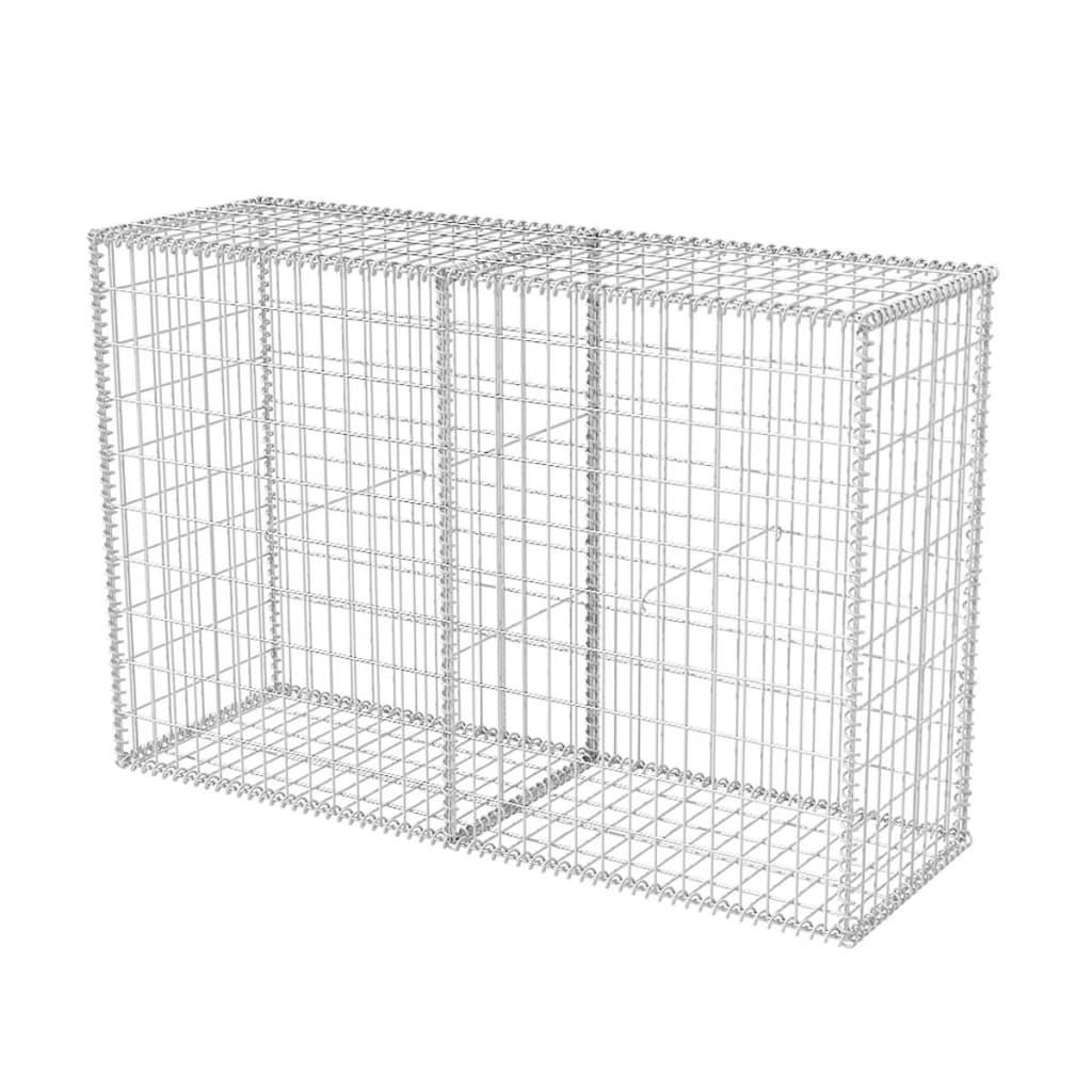 Gabion Basket Galvanized Steel 59.1"x19.7"x39.4" at Set Shop and Smile