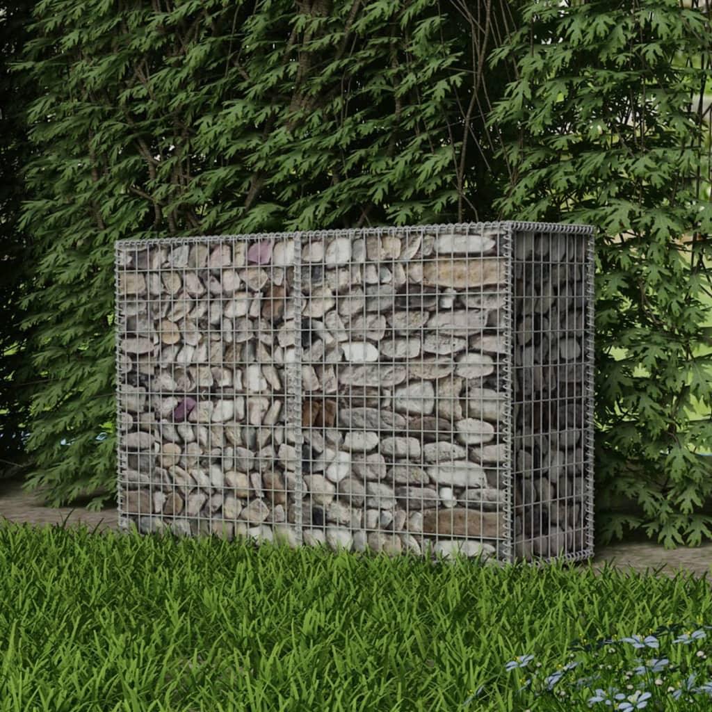 Gabion Basket Galvanized Steel 59.1"x19.7"x39.4" at Set Shop and Smile