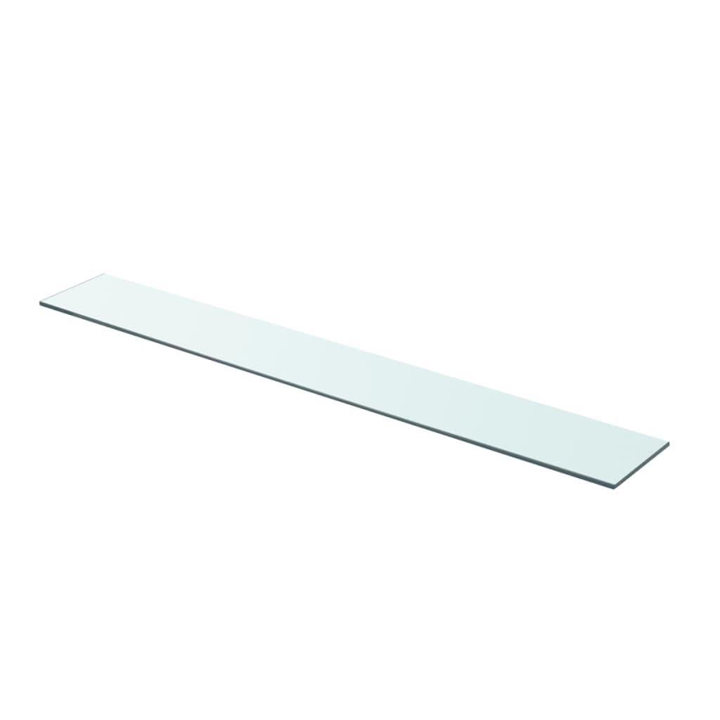 Shelf Panel Glass Clear 35.4"x4.7" at Set Shop and Smile