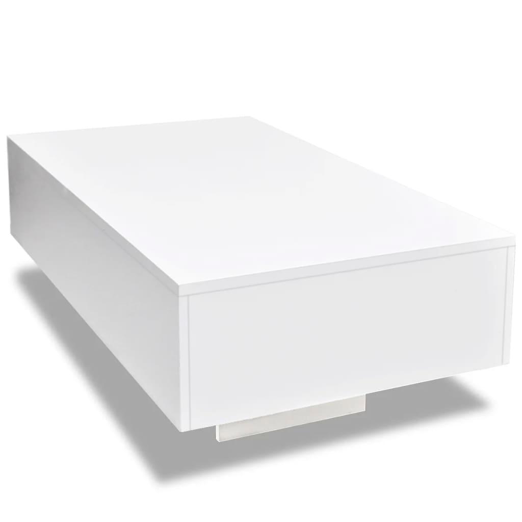 Coffee Table High Gloss White at Set Shop and Smile