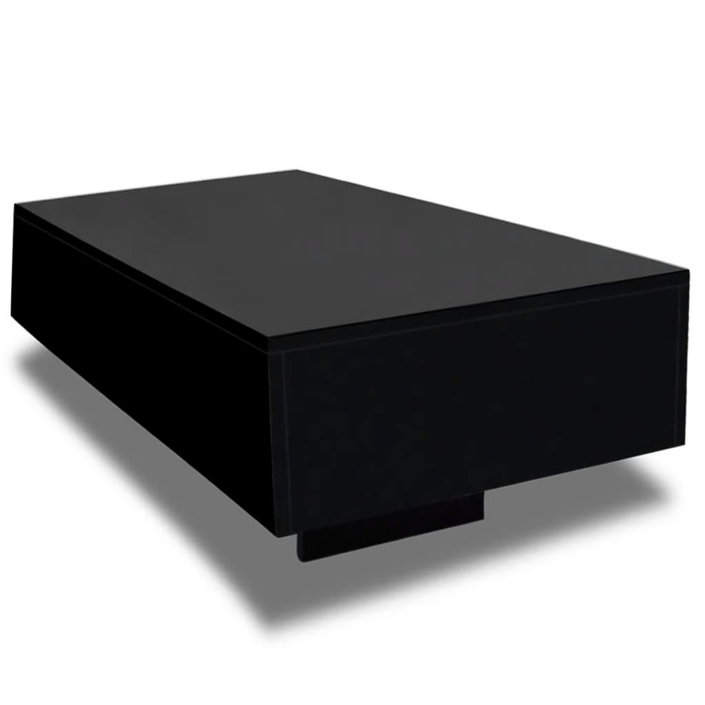 Coffee Table High Gloss Black at Set Shop and Smile