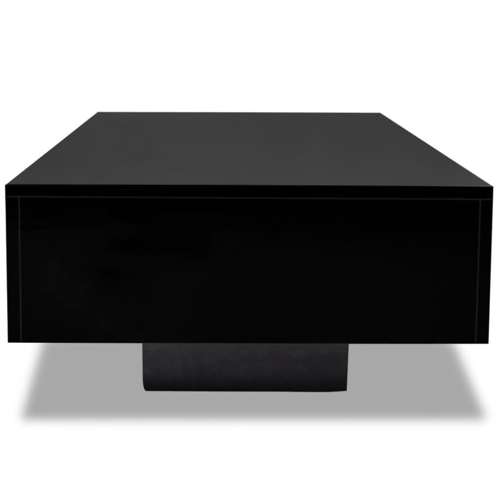 Coffee Table High Gloss Black at Set Shop and Smile