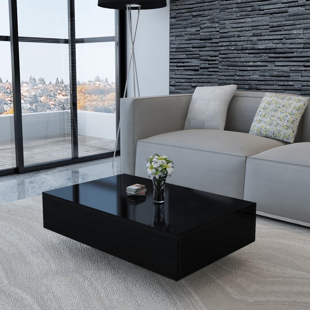 Coffee Table High Gloss Black at Set Shop and Smile