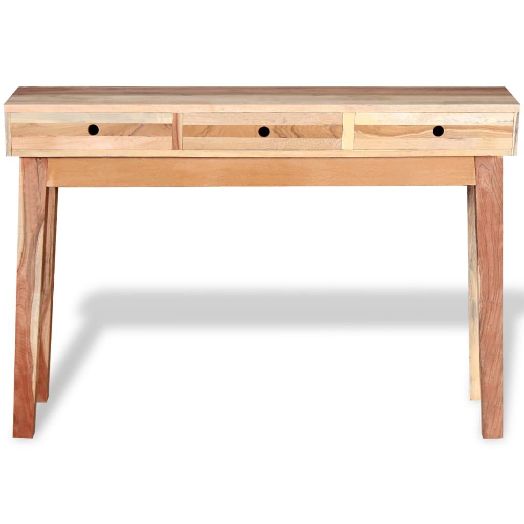Console Table Solid Reclaimed Wood at Set Shop and Smile