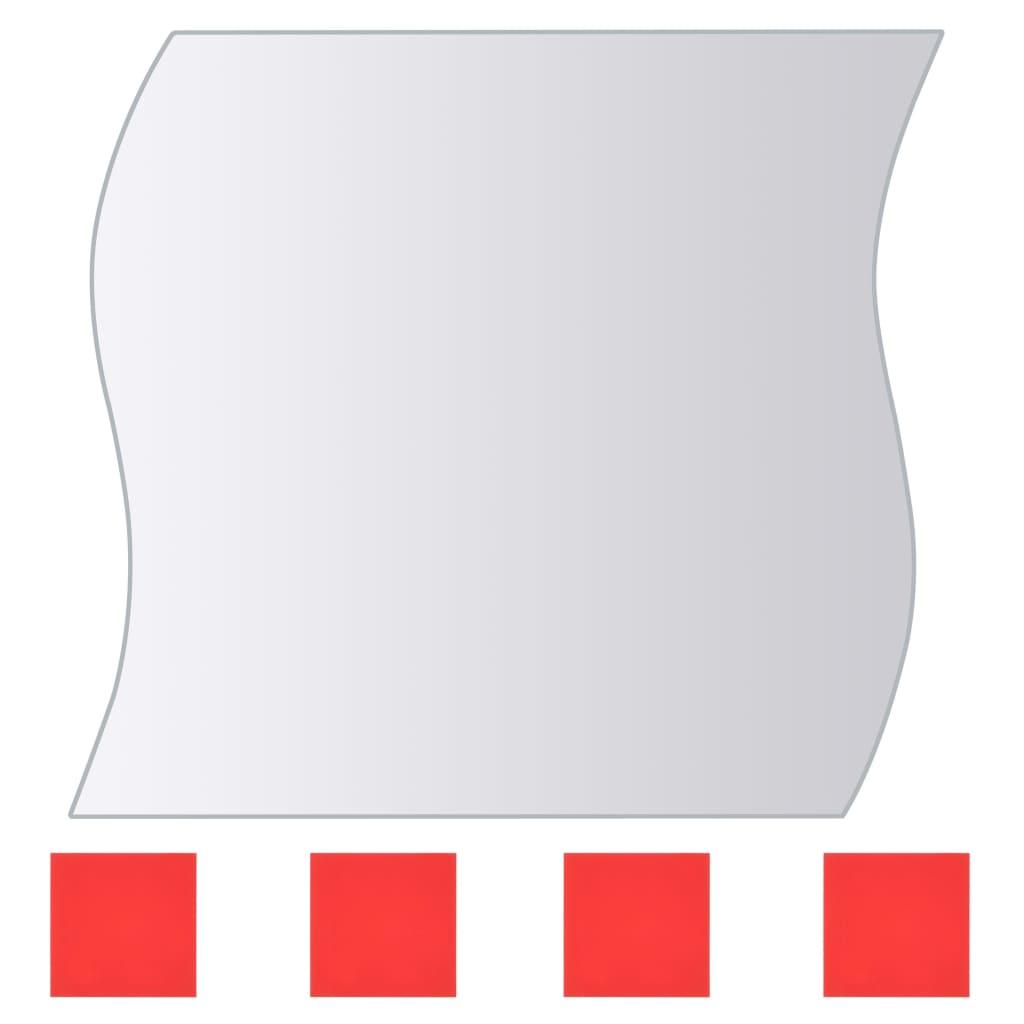 Eight Piece Mirror Tiles Multi-Shape Glass at Set Shop and Smile