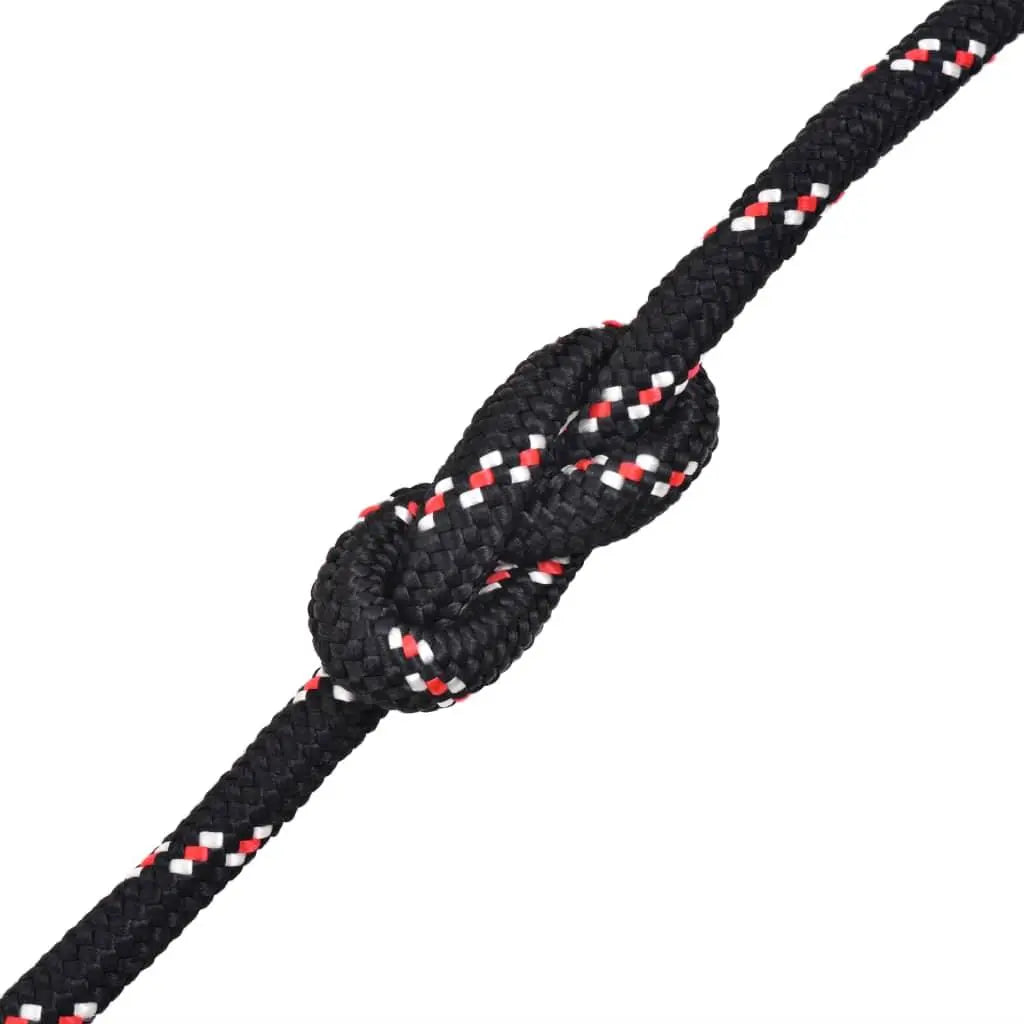 Marine Rope Polypropylene 0.55" 1968.5" Black at Set Shop and Smile
