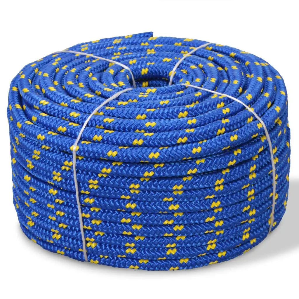 Marine Rope Polypropylene 0.39" 1968.5" Blue at Set Shop and Smile