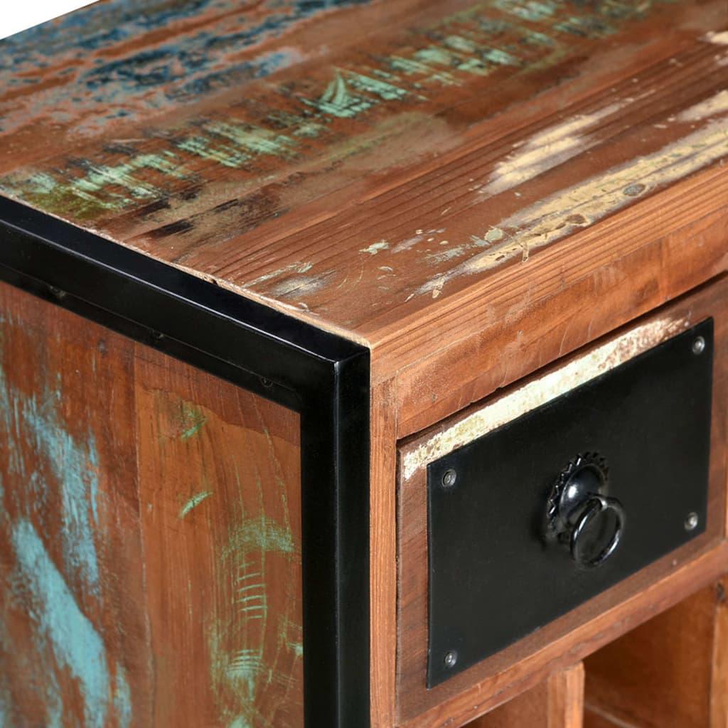 Wine Rack for 16 Bottles Solid Reclaimed Wood at Set Shop and Smile