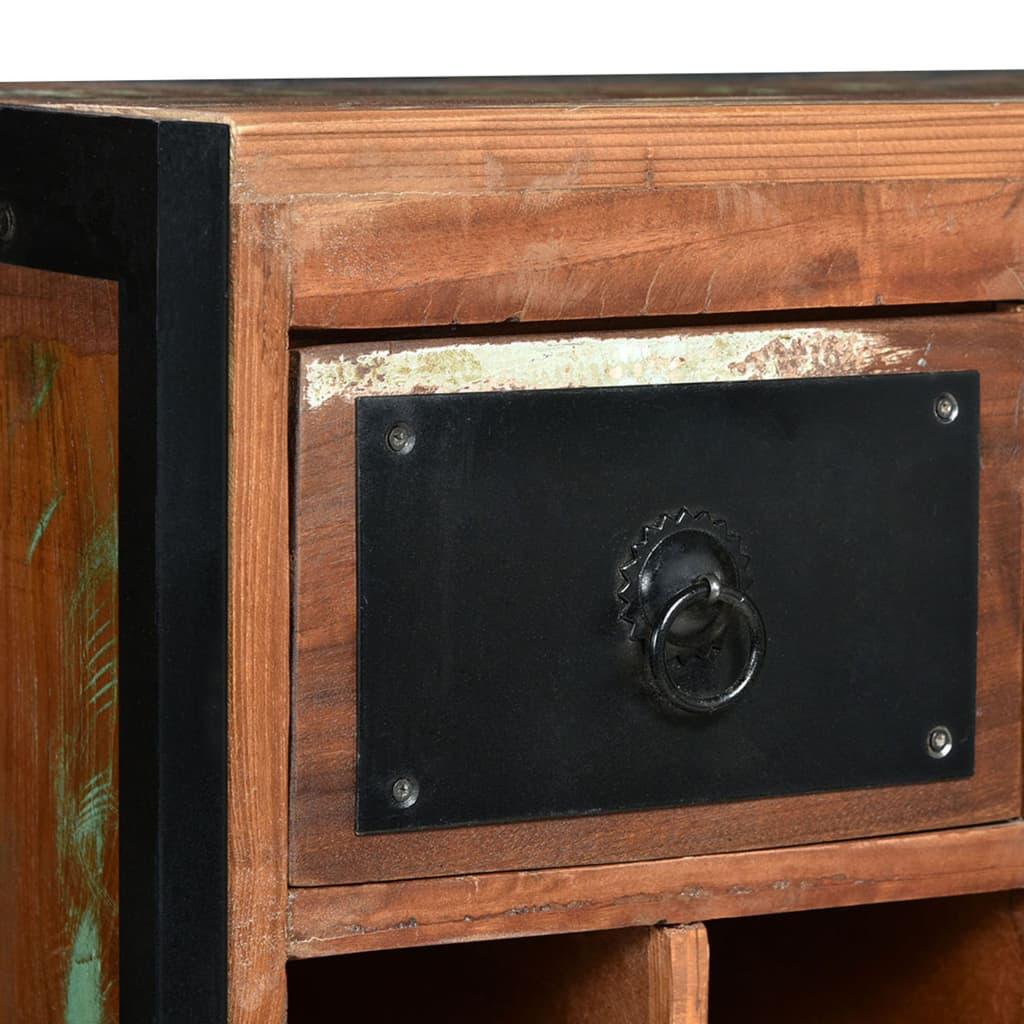 Wine Rack for 16 Bottles Solid Reclaimed Wood at Set Shop and Smile