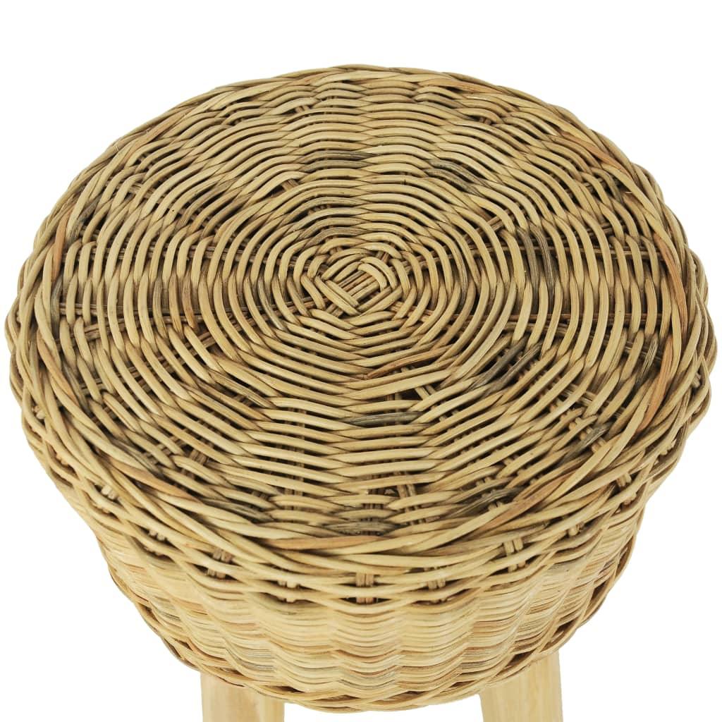 Bar Stool Natural Rattan at Set Shop and Smile
