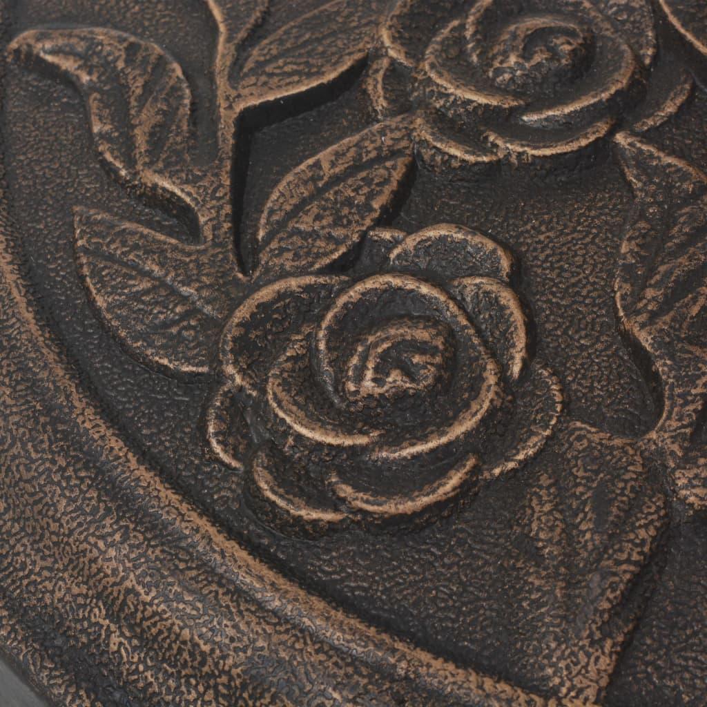 Parasol Base Resin Round Bronze 19.8 lbs at Set Shop and Smile