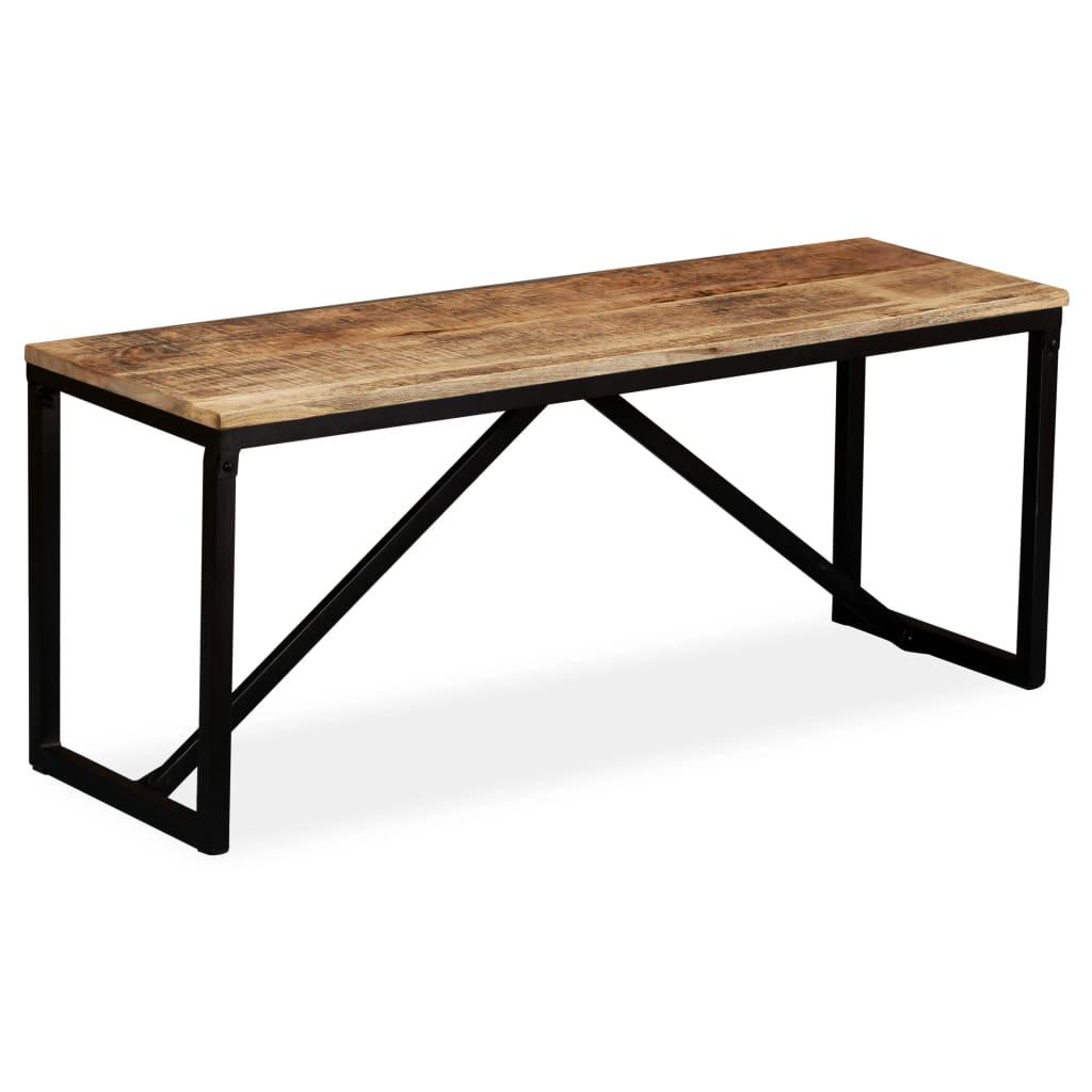 Bench Solid Mango Wood 43.3"x13.8"x17.7" at Set Shop and Smile