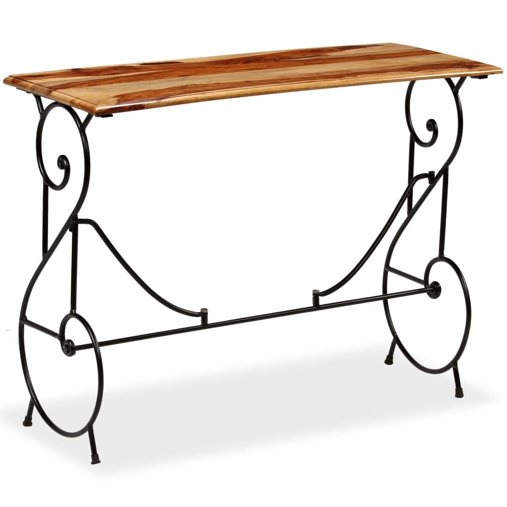 Console Table Solid Sheesham Wood 39.4"x15.7"x29.5" at Set Shop and Smile