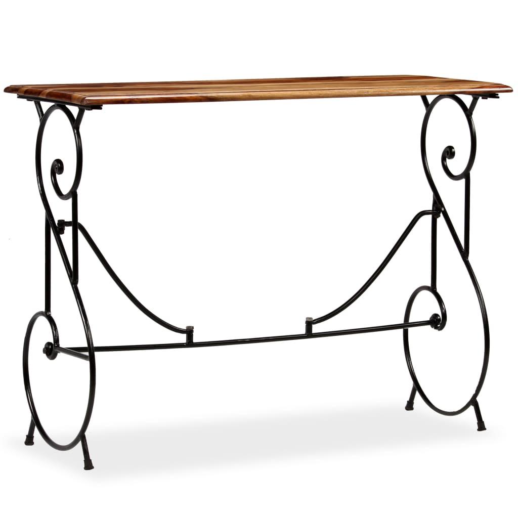 Console Table Solid Sheesham Wood 39.4"x15.7"x29.5" at Set Shop and Smile