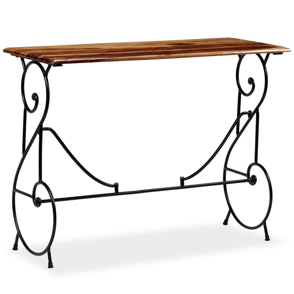 Console Table Solid Sheesham Wood 39.4"x15.7"x29.5" at Set Shop and Smile