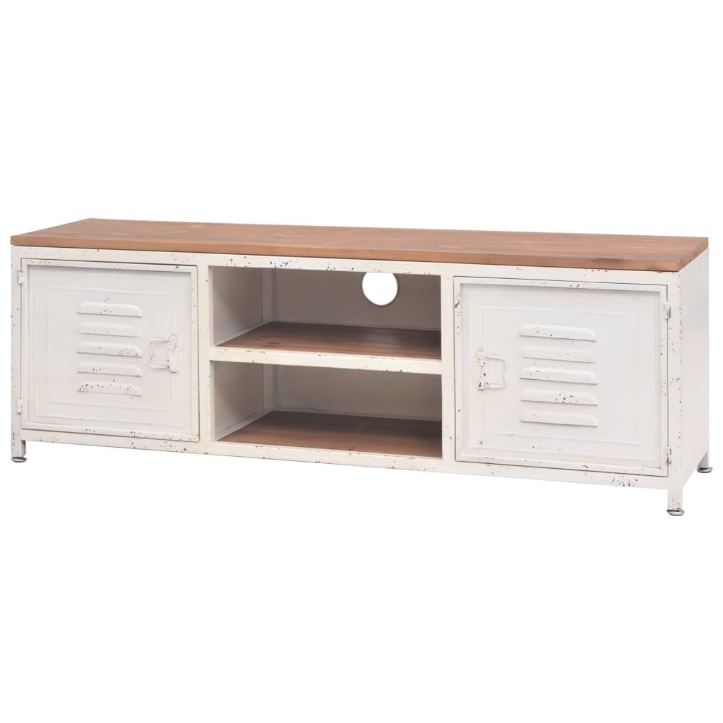 TV Cabinet 47.2"x11.8"x15.7" White at Set Shop and Smile