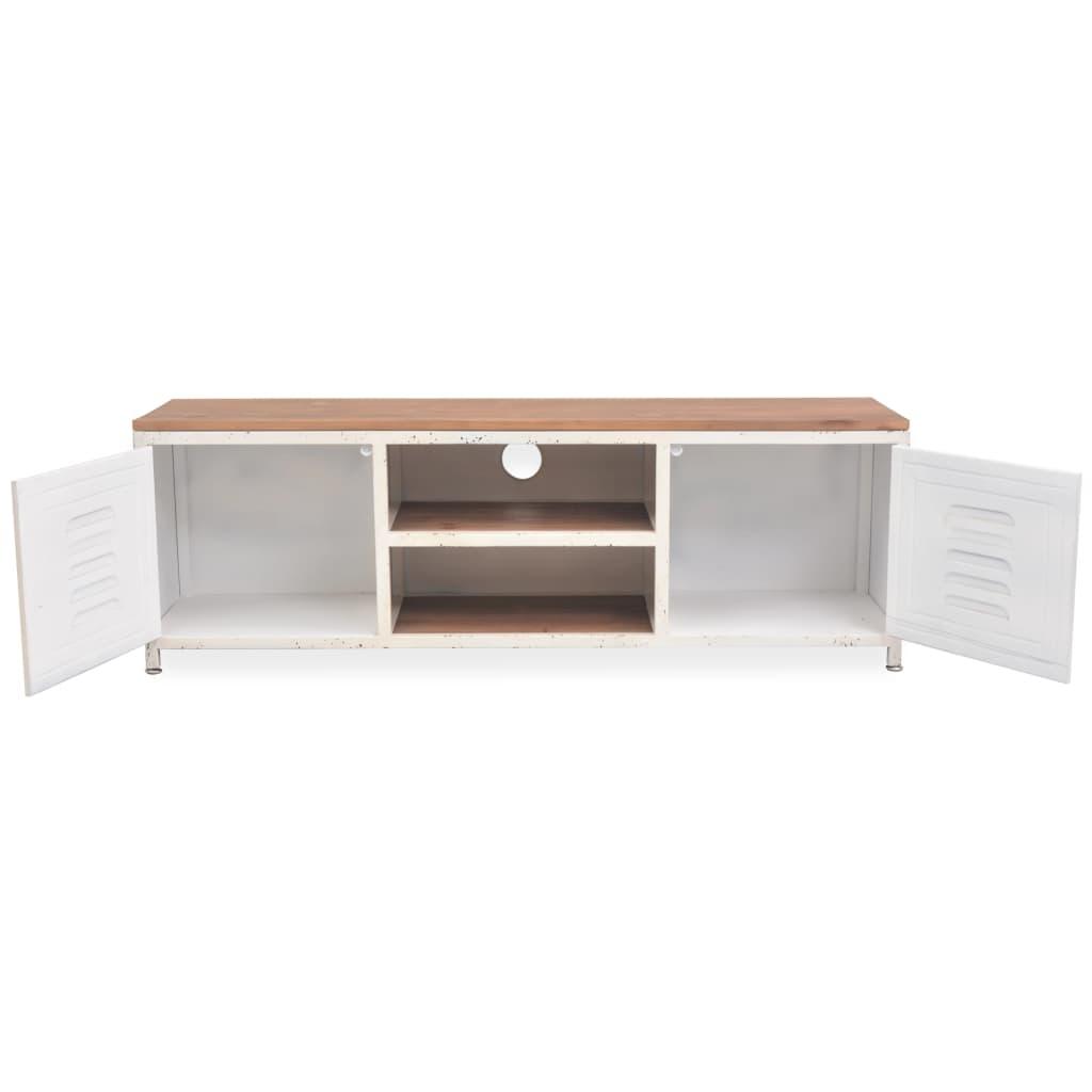 TV Cabinet 47.2"x11.8"x15.7" White at Set Shop and Smile