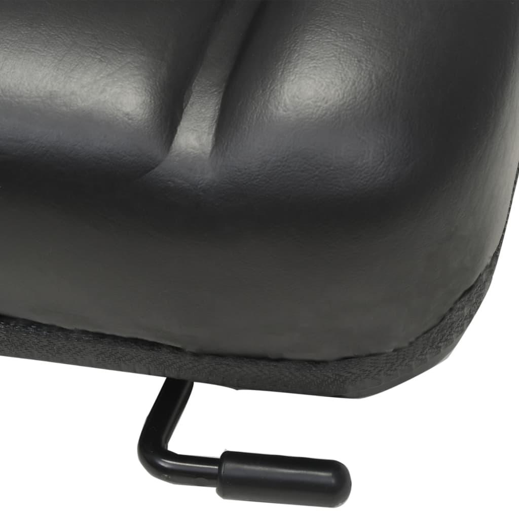 Forklift & Tractor Seat with Adjustable Backrest Black at Set Shop and Smile