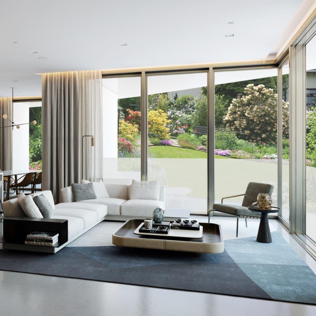 Pure Frosted Privacy Window Film Milk Glass Adhesive 3'x164' at Set Shop and Smile