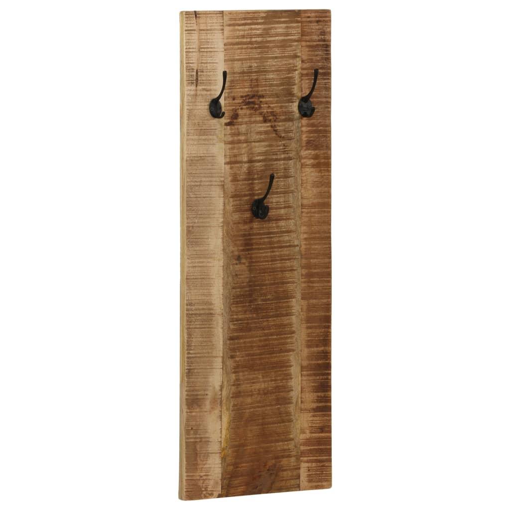 Wall-mounted Coat Racks 2 pcs Solid Mango Wood 14.2"x43.3"x1.2" at Set Shop and Smile