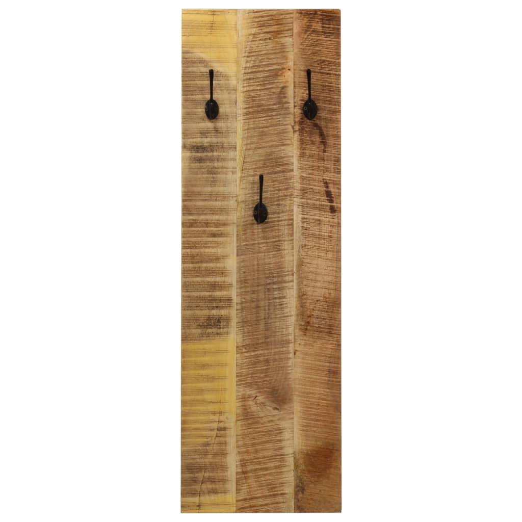 Wall-mounted Coat Racks 2 pcs Solid Mango Wood 14.2"x43.3"x1.2" at Set Shop and Smile